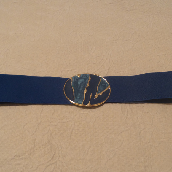 Elastic belt Accessories - Blue Ealstic Belt